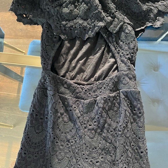 Nightcap Positano Jumpsuit Black Lace Size 1 XXS XS S Revolve Shopbop - Picture 7 of 10